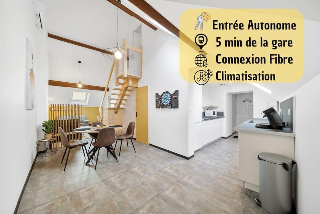 Le Duplex Moutarde Lägenhet Chalon-sur-Saône Exteriör bild